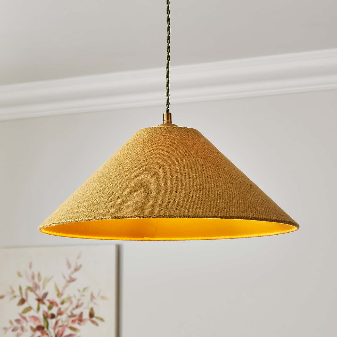 Churchgate Ashby Conical Extreme Empire Easy Fit Lamp Shade