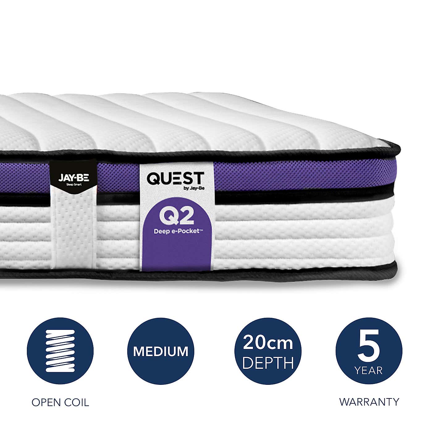 Jay-Be Quest Q2 Extreme Comfort Mattress