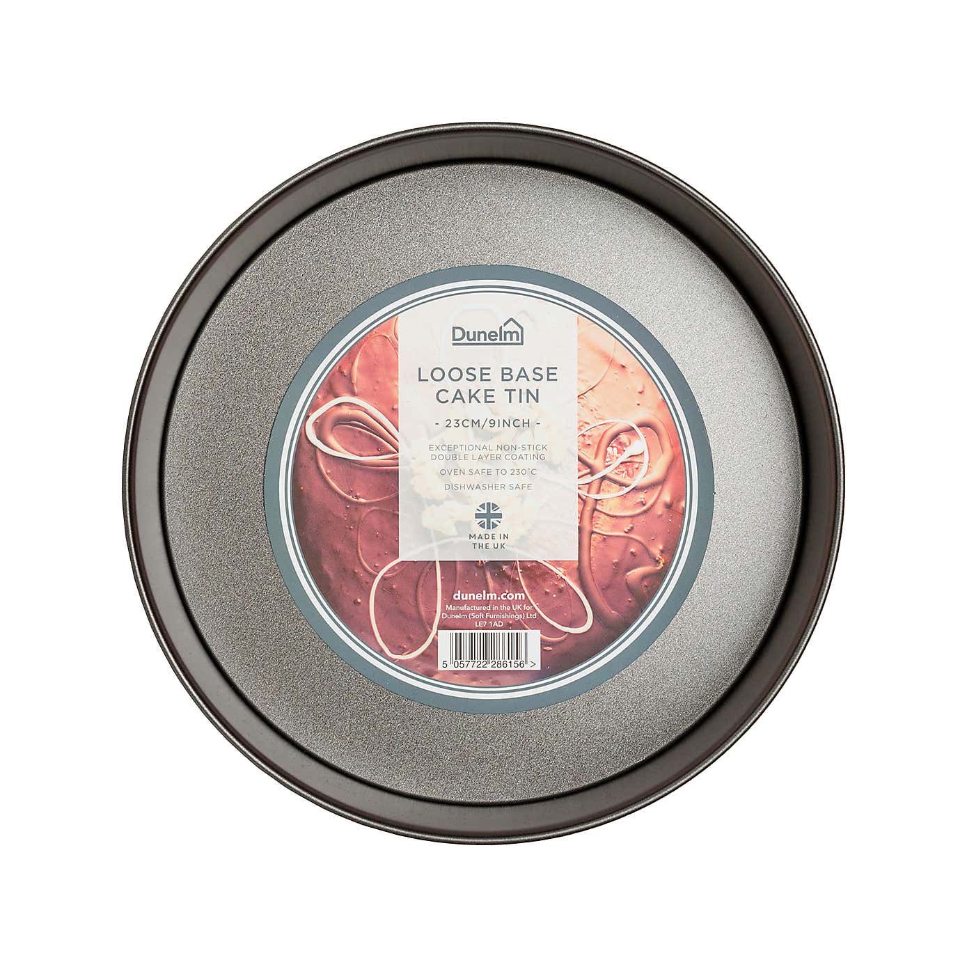 Dunelm 23cm Loose Base Cake Tin
