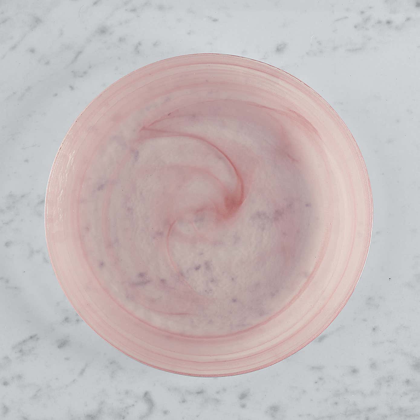 Marble Glass Serving Plate