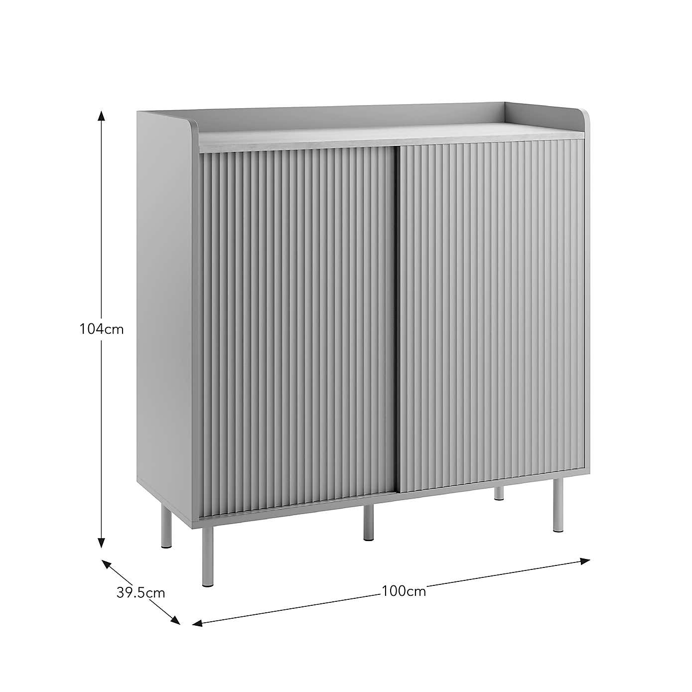 Georgi Small Sideboard Black