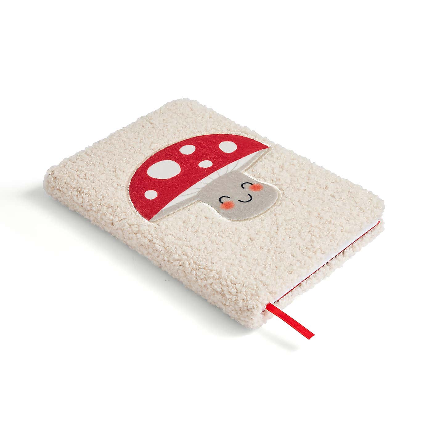 Waters & Noble Mushroom A5 Fluffy Notebook