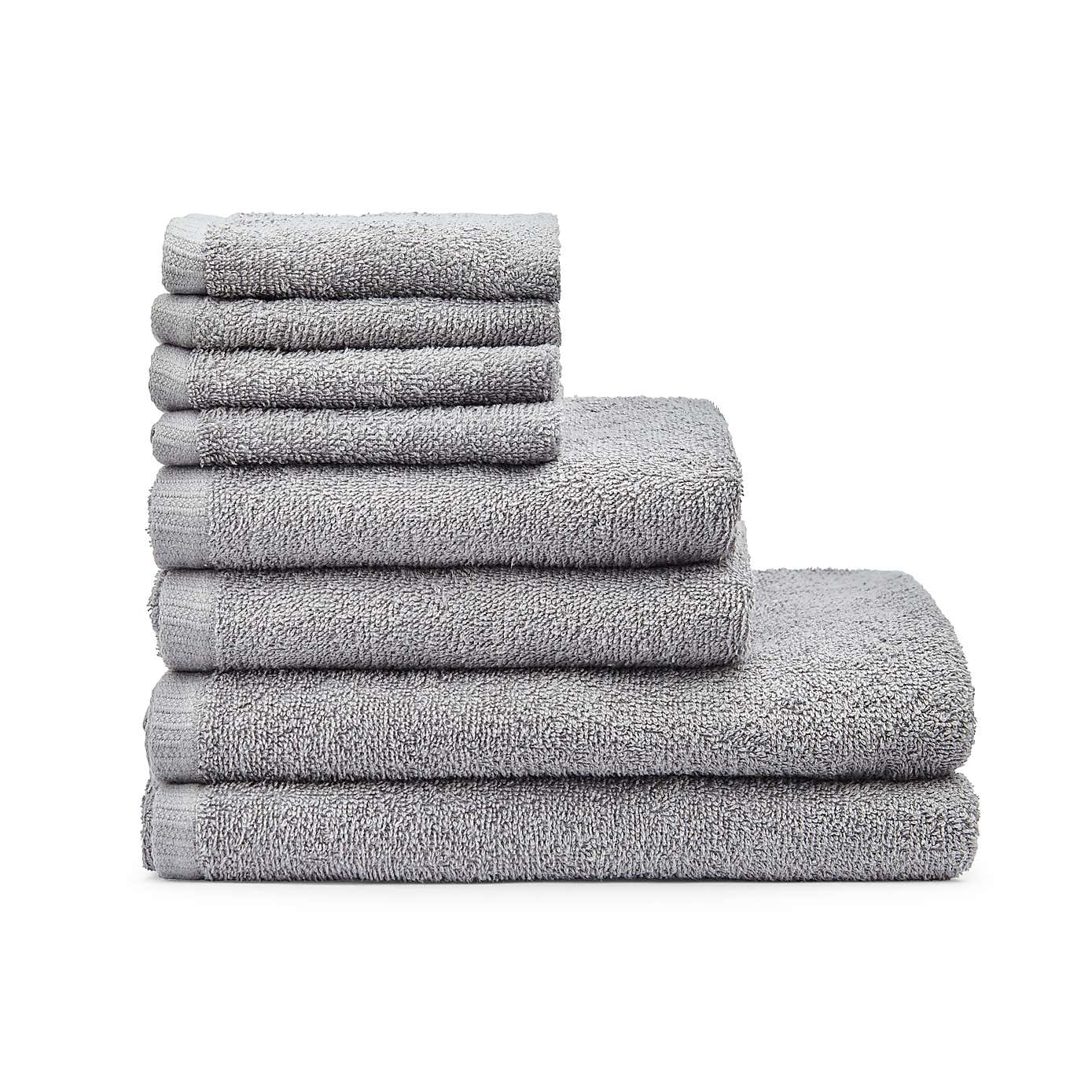 Catherine Lansfield Quick Dry 8 Piece Towel Bale