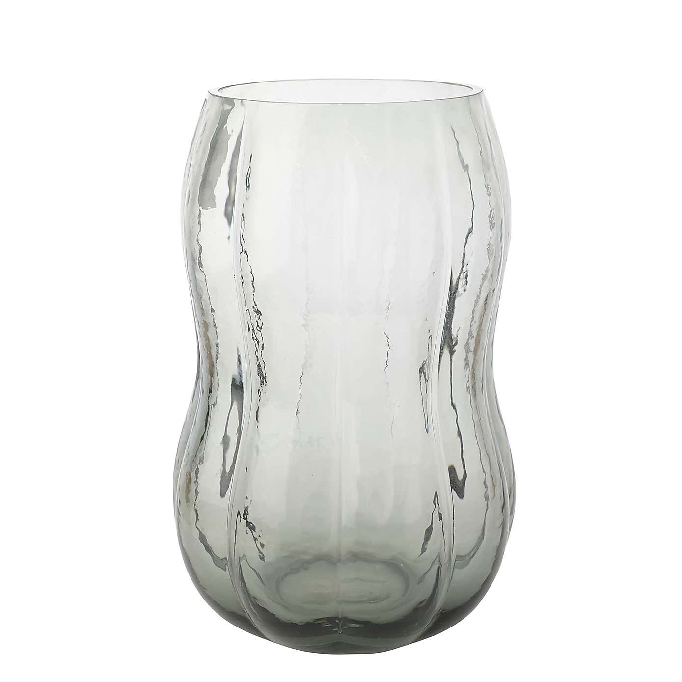 Hestia Glass Black Vase