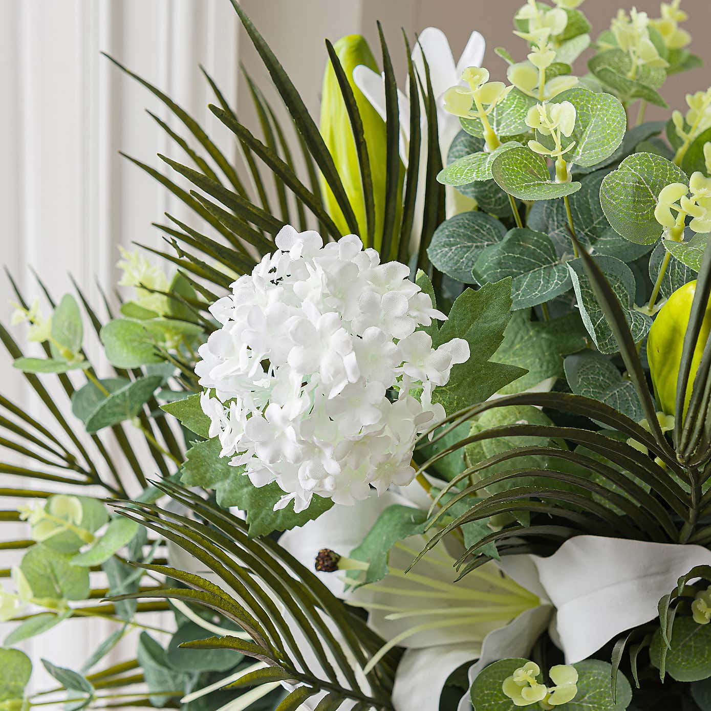 Florals Forever Artificial White Grace Lily Luxury Bouquet