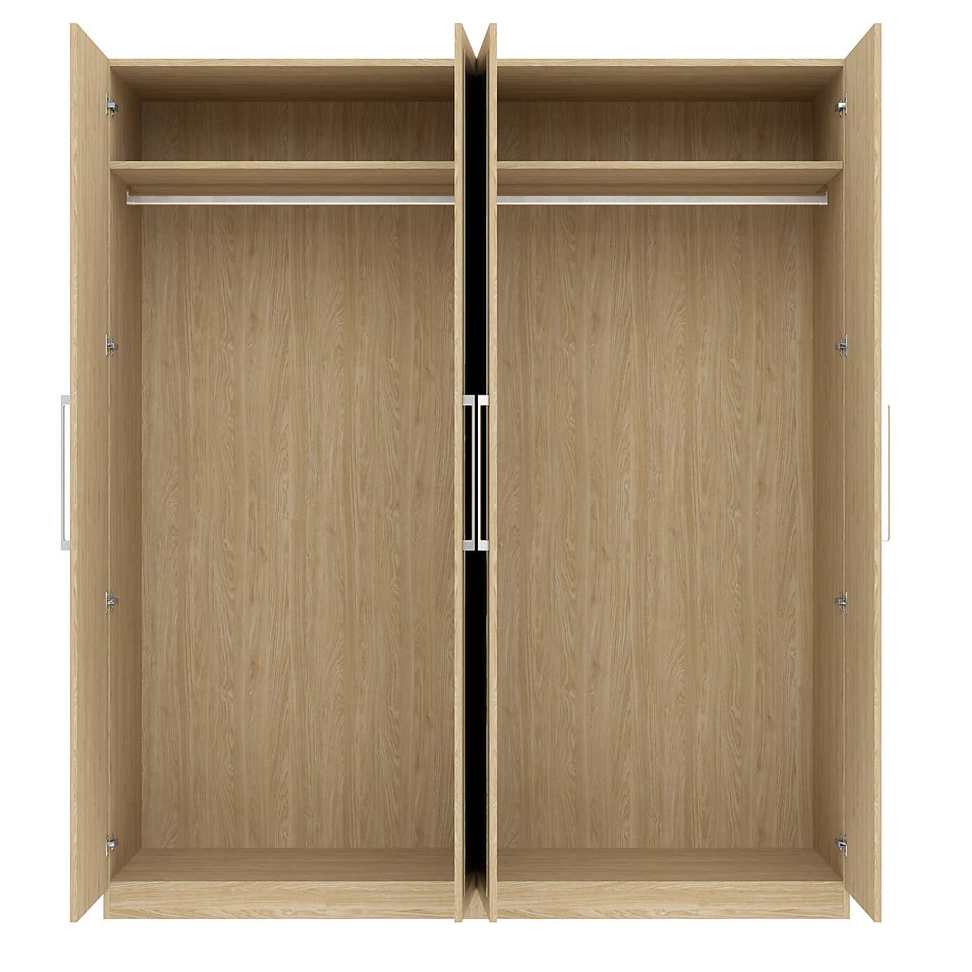 Foster 4 Door Wardrobe