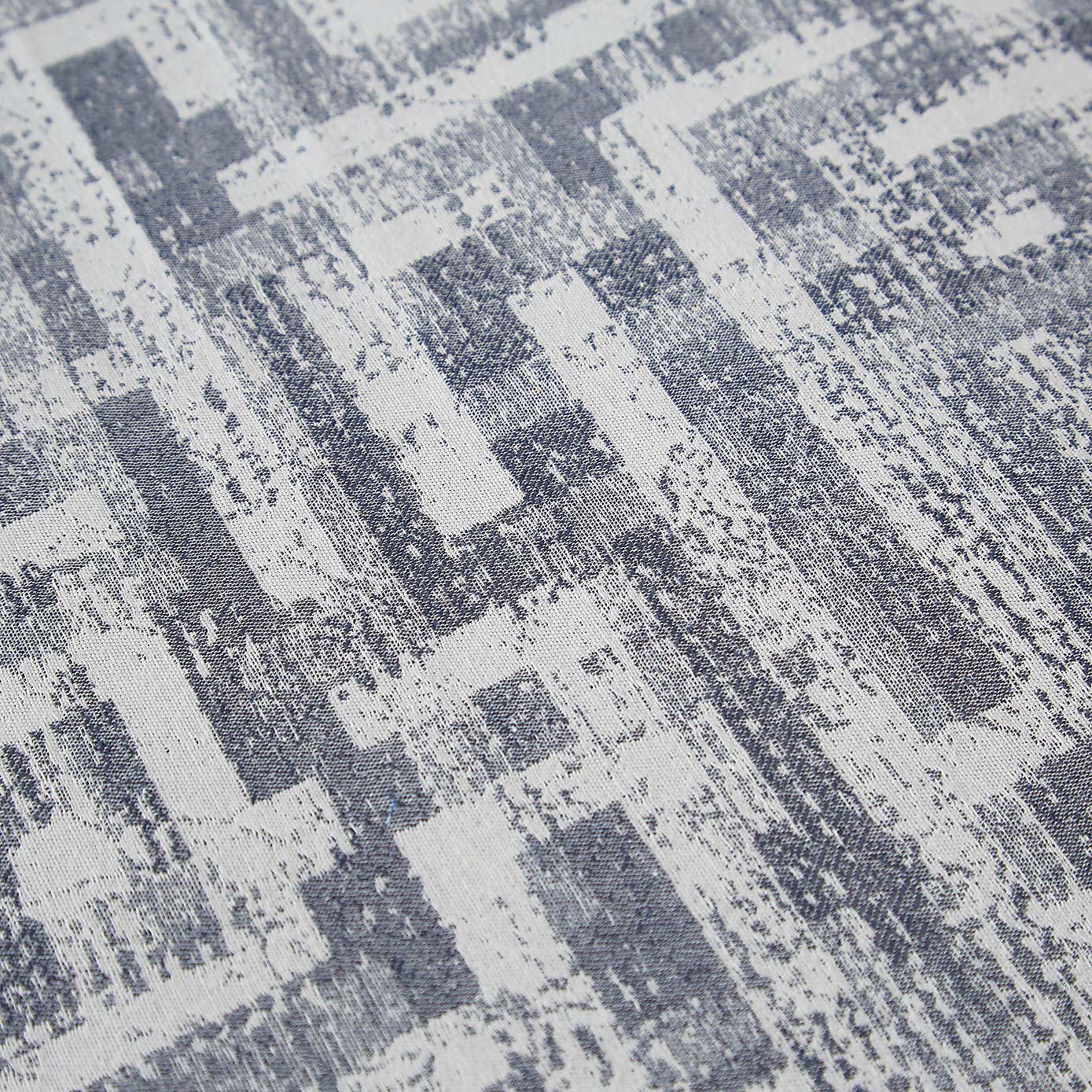 Indus Geo Jacquard 100% Cotton Duvet Cover and Pillowcase Set