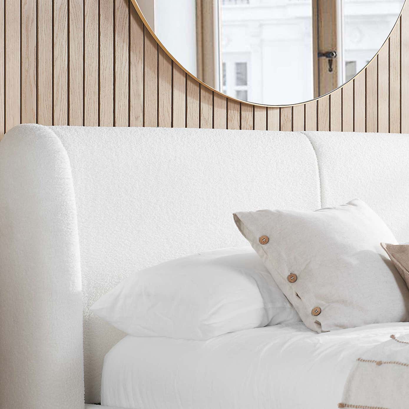 Birlea Eden Bed Frame, Boucle