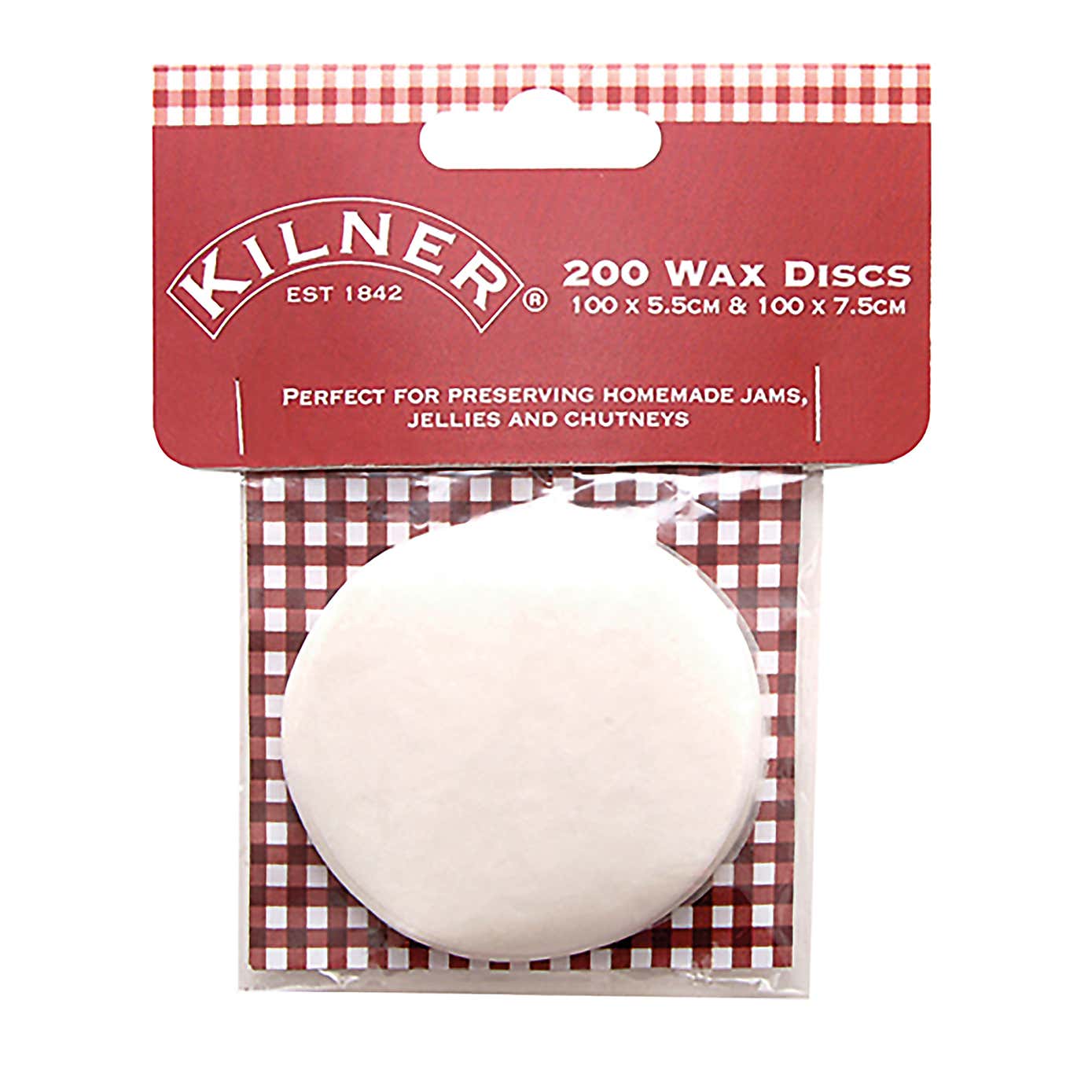 Kilner Pack of 200 Wax Discs