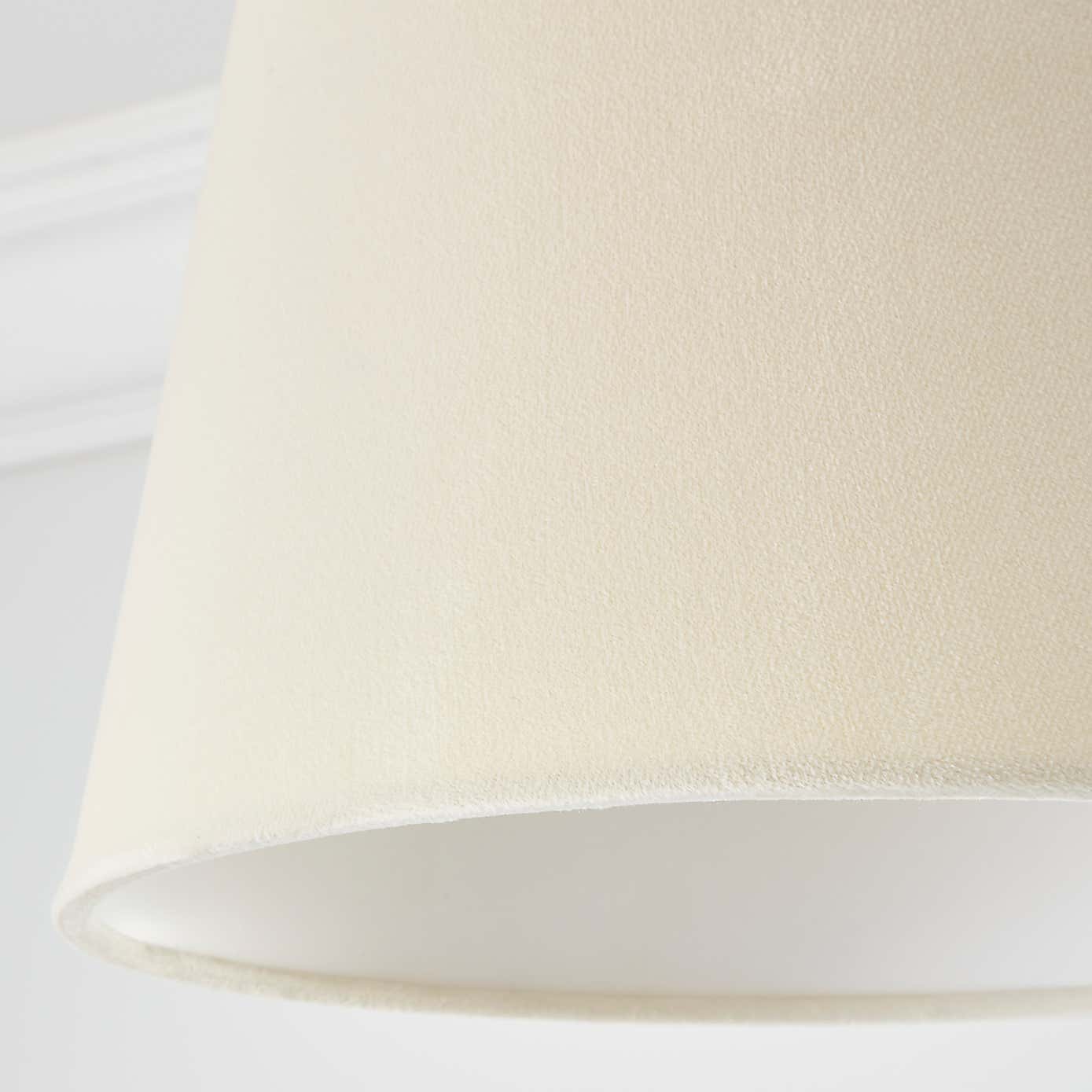 Clara Velvet Tapered Lamp Shade