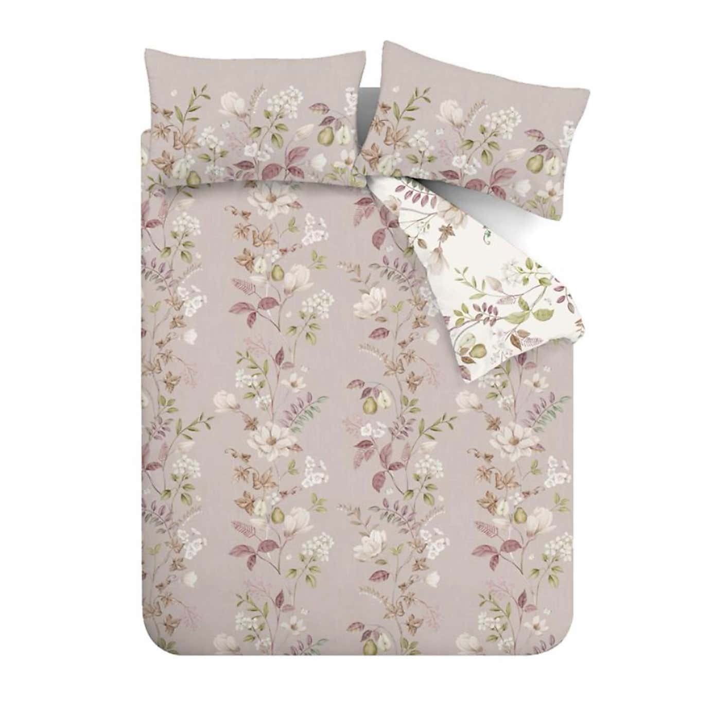 Bianca Francesca Floral Duvet Cover and Pillowcase Set