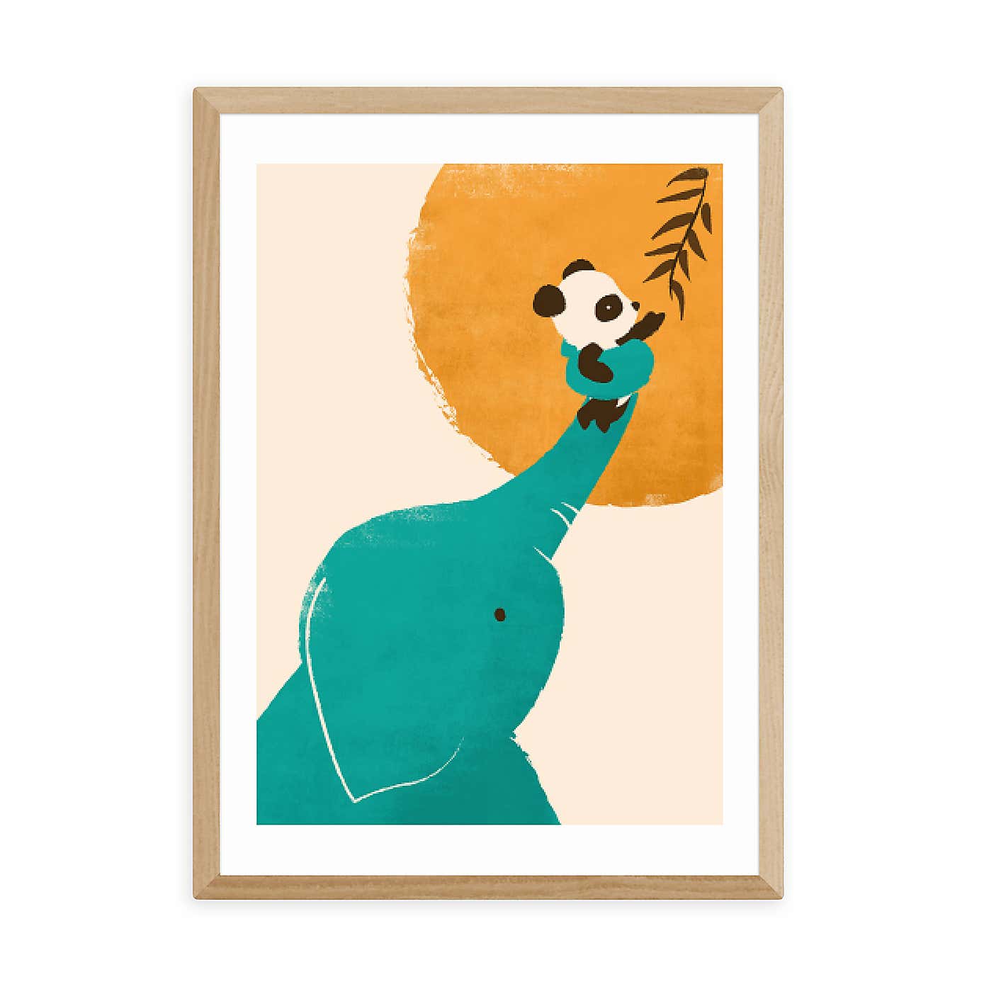 East End Prints Panda's Little Helper Print