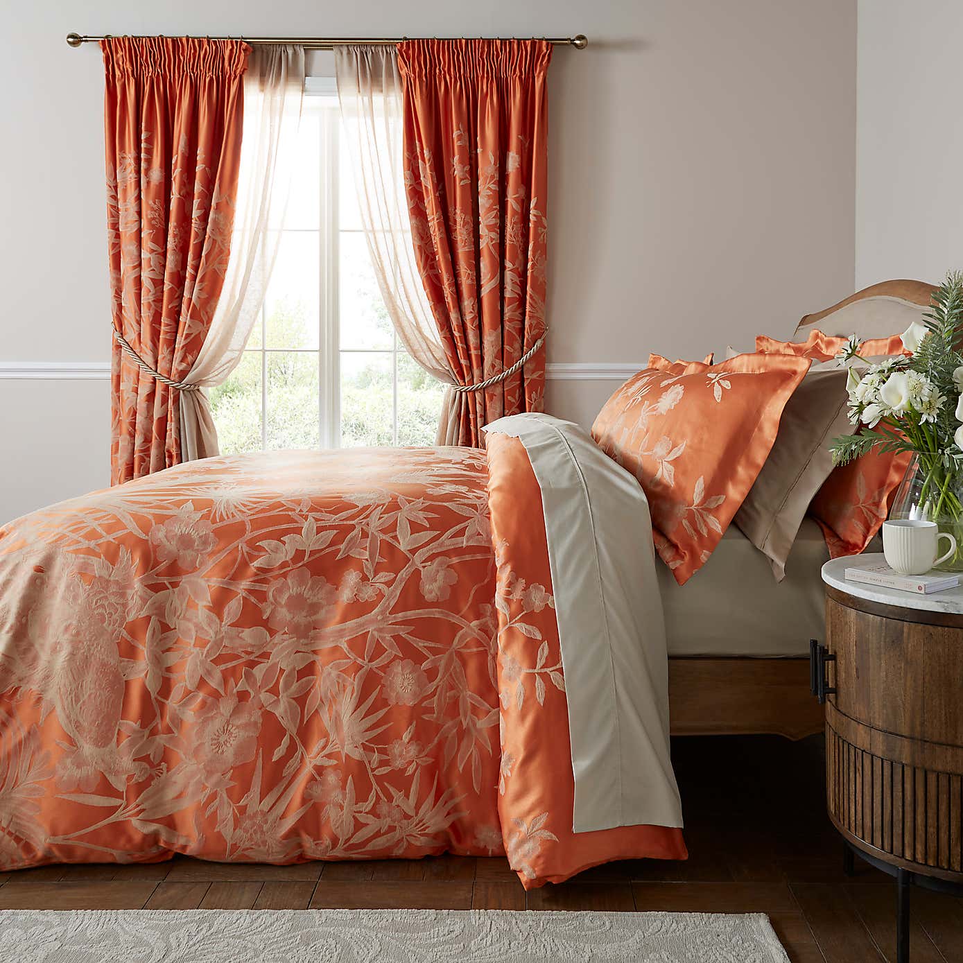 Dorma Chinoiserie Duvet Cover and Pillowcase Set