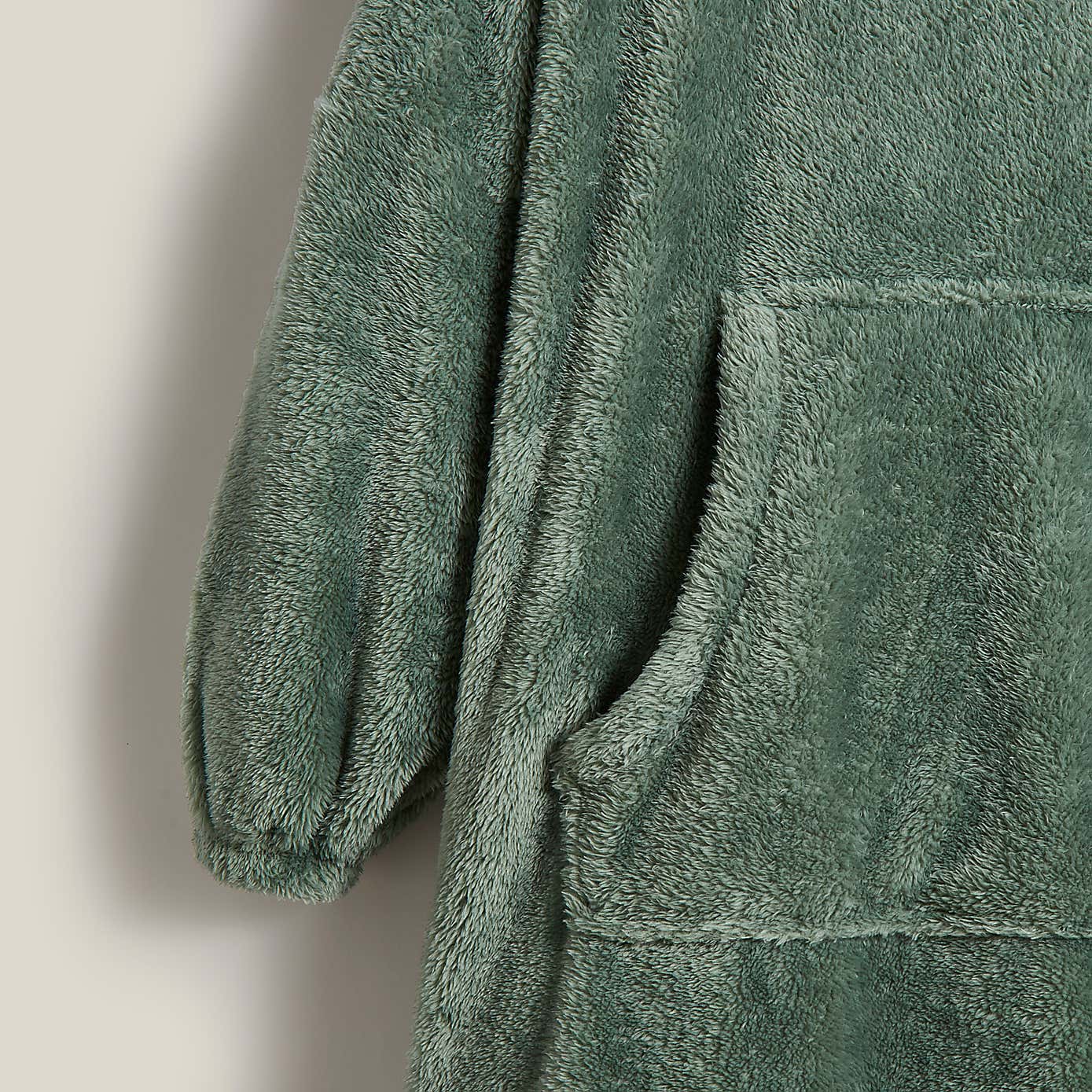 Teddy Oversized Blanket Hoodie