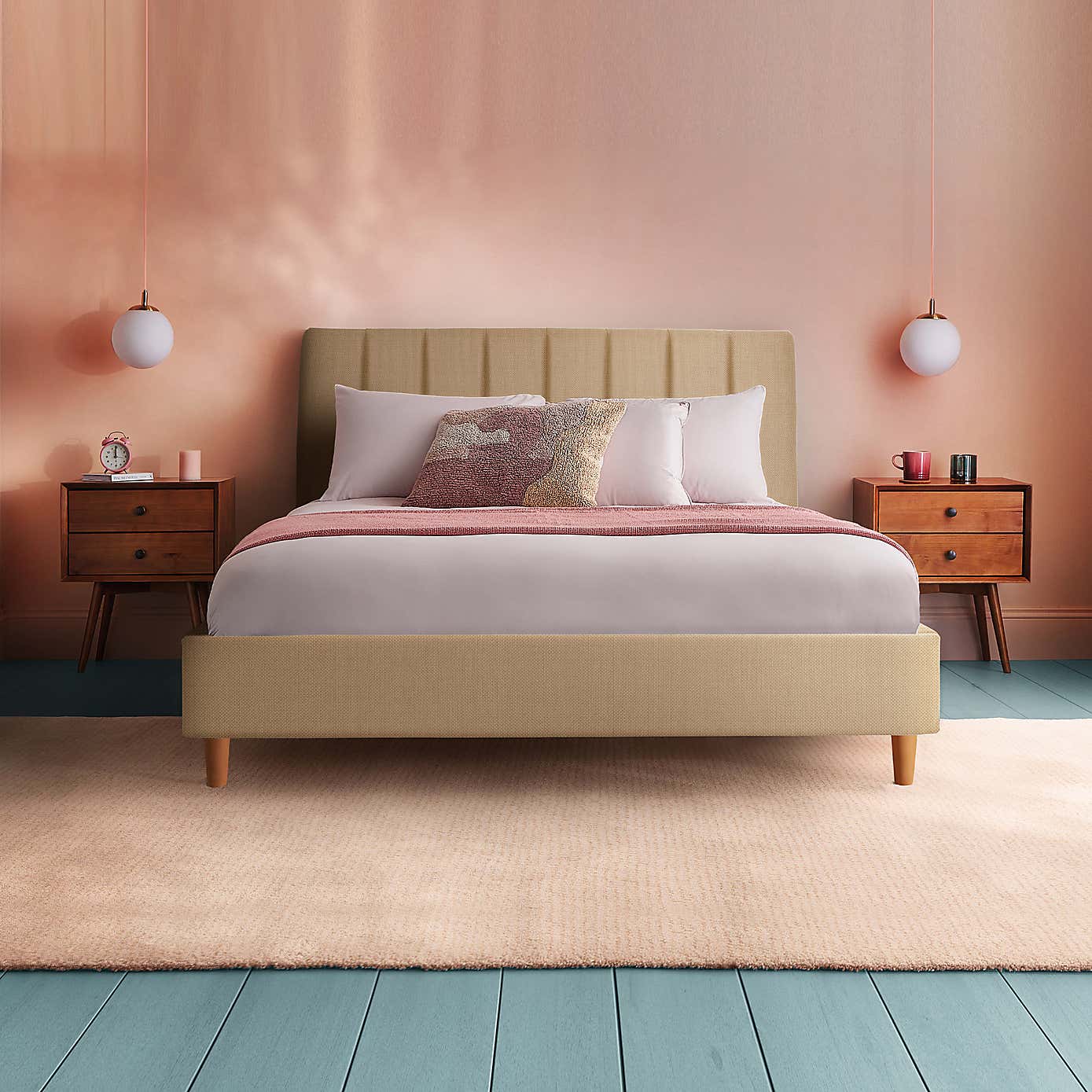 Silentnight Octavia Bed Frame, Woven