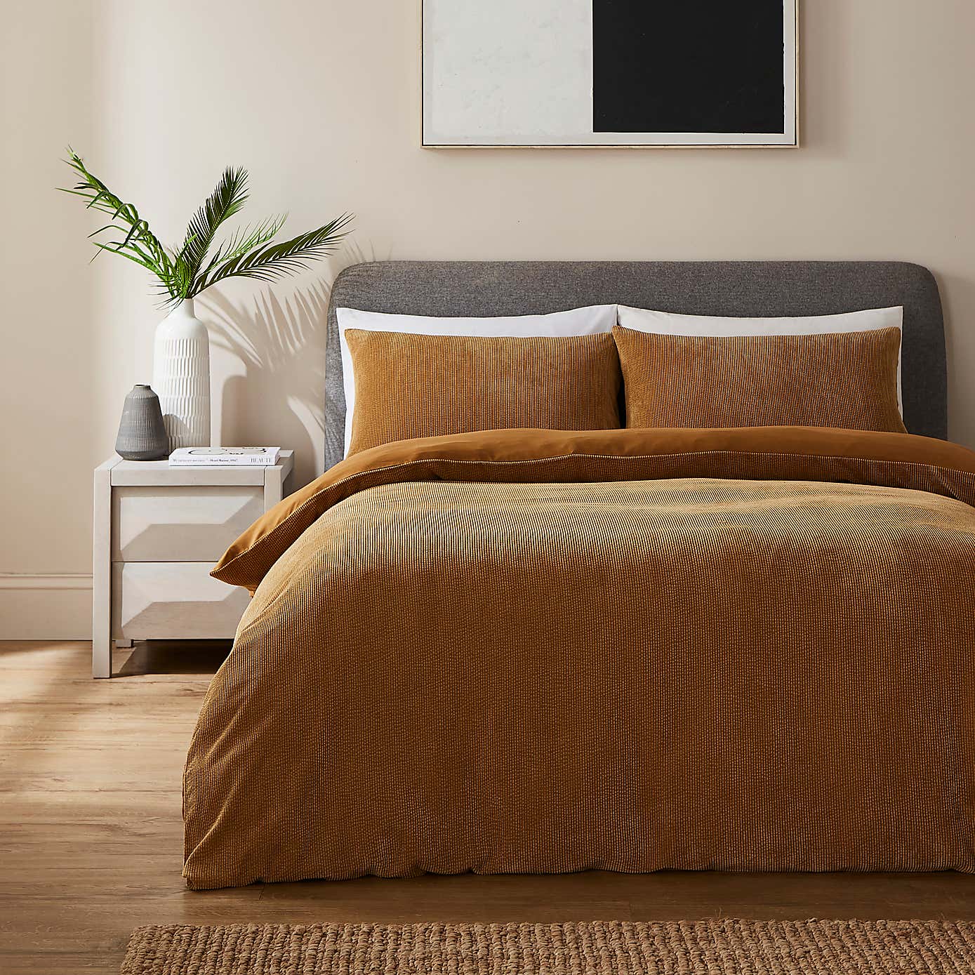 Felix Corduroy Duvet Cover and Pillowcase Set