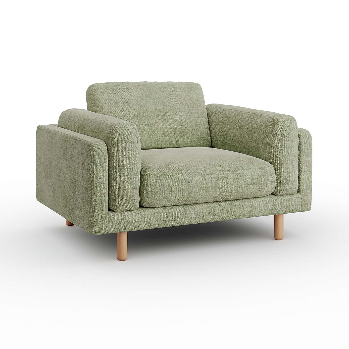 Newton Chunky Tonal Weave Snuggle Chair