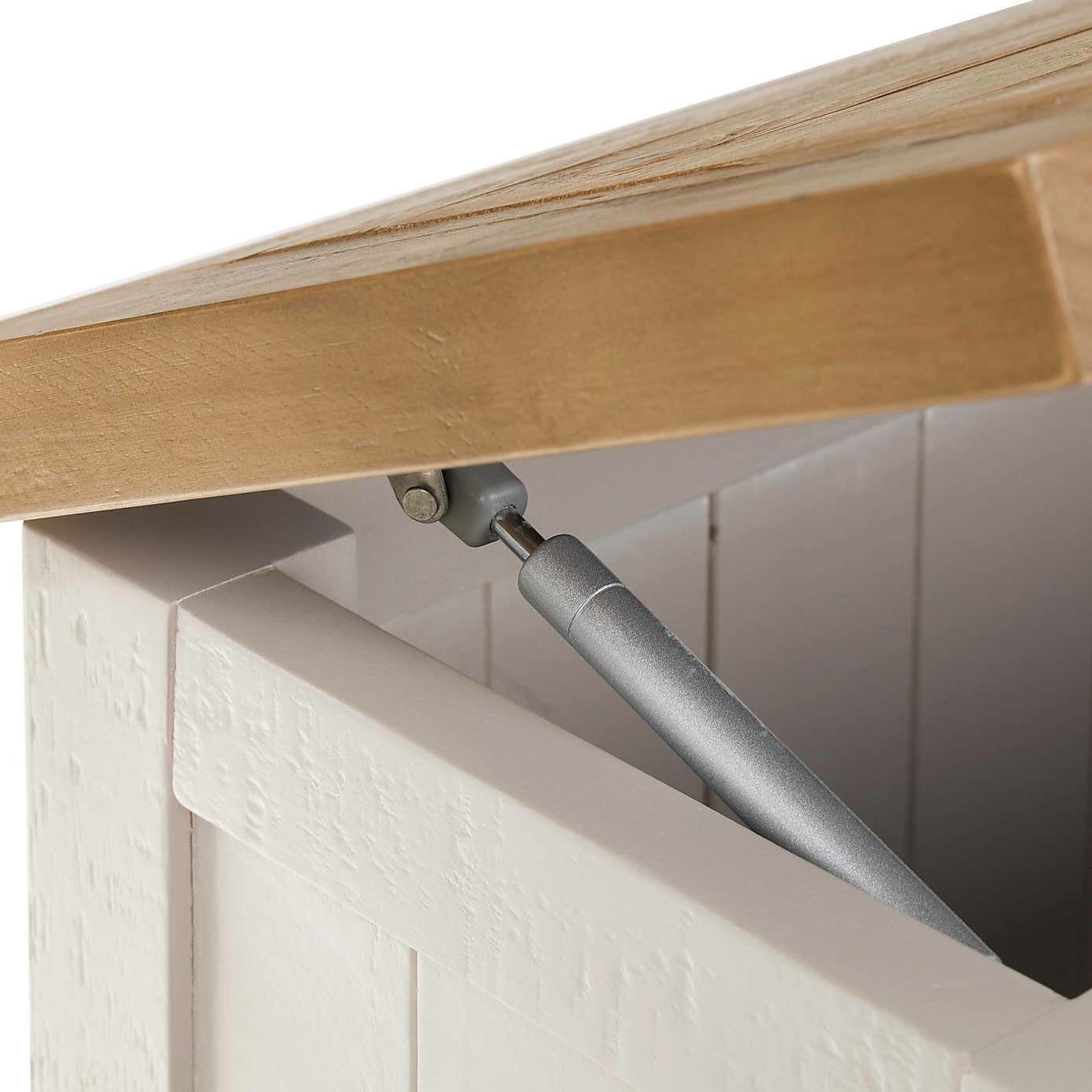 Caleb Wooden Storage Bench