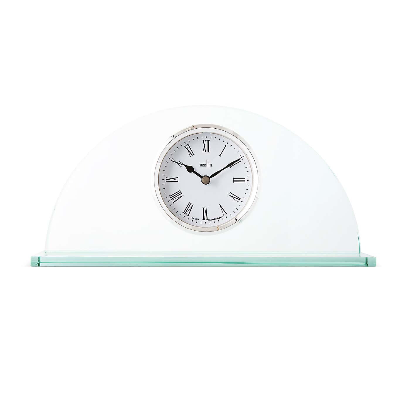Acctim Milton Glass Mantel Clock