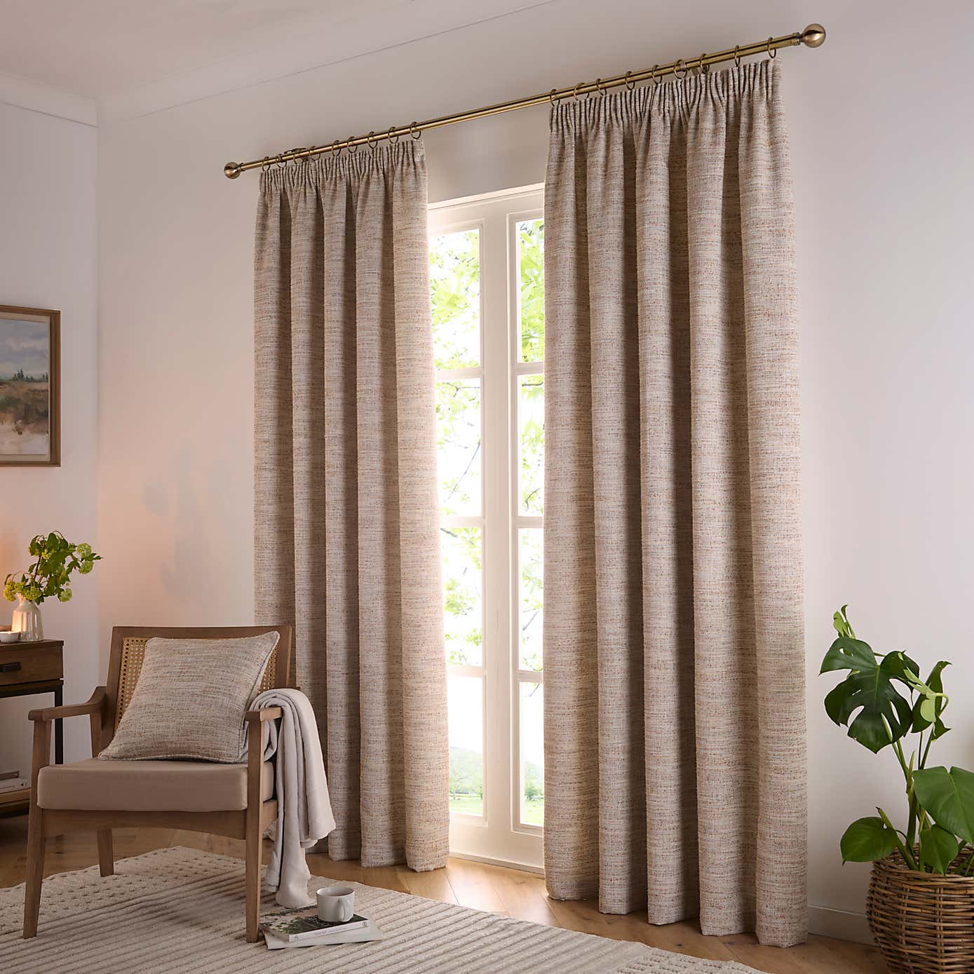 Churchgate Stathern Pencil Pleat Curtains