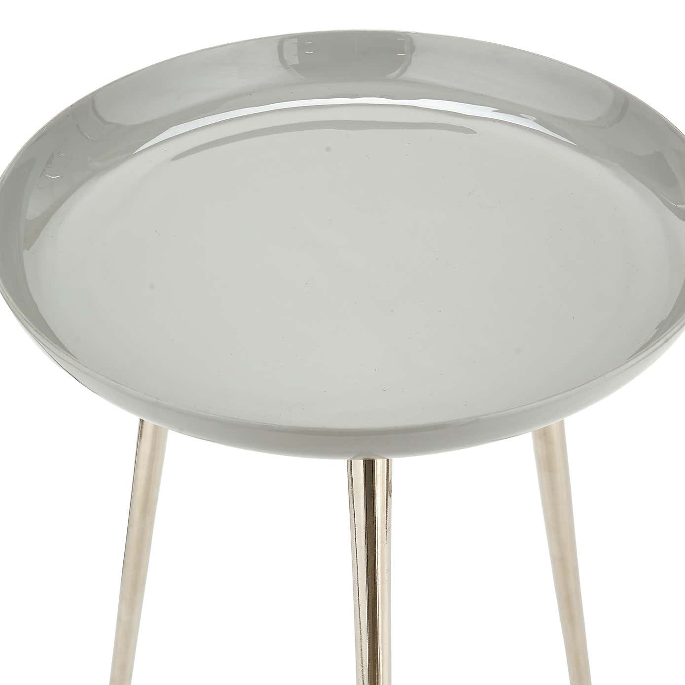 Seline Side Table, Metal