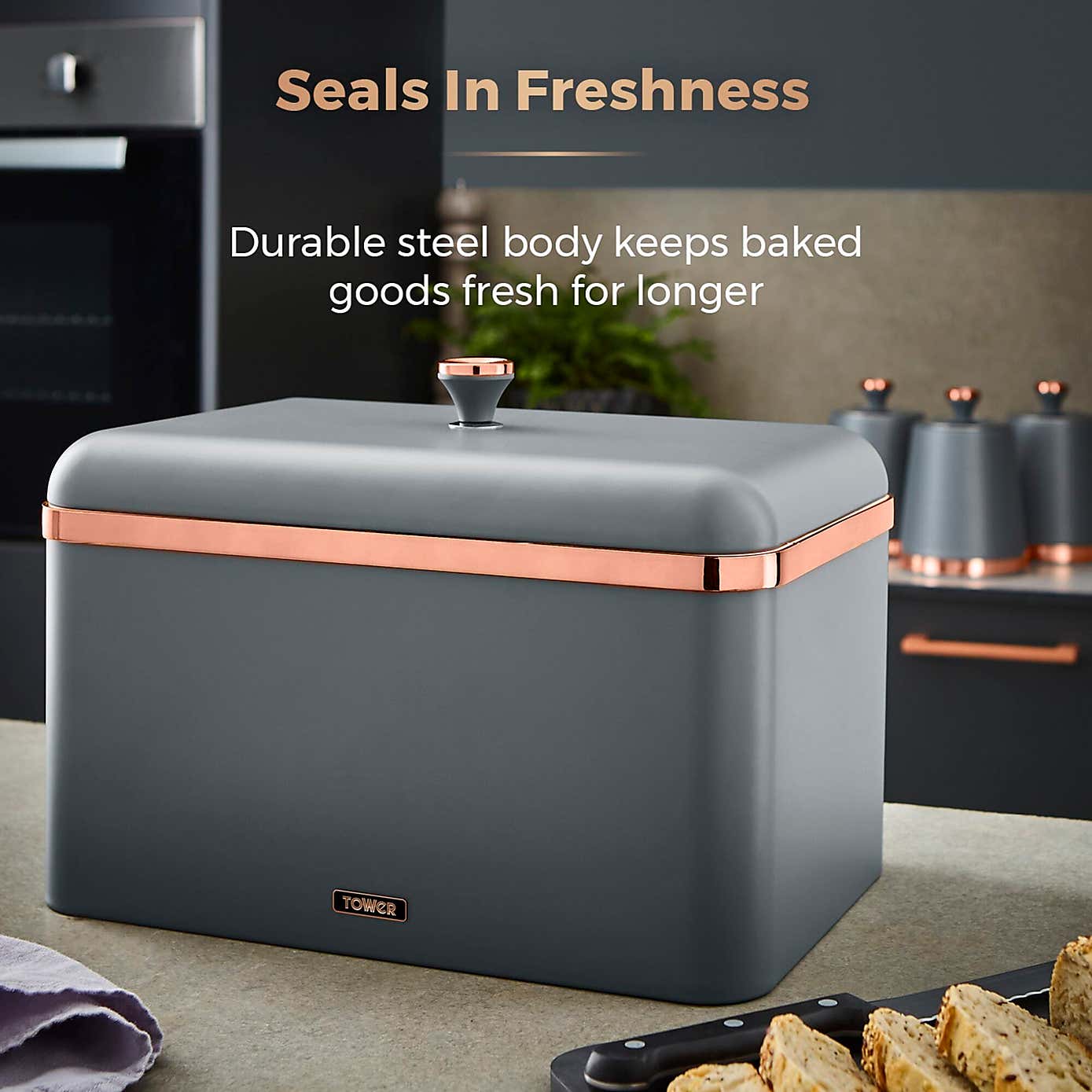 Tower Cavaletto Bread Bin