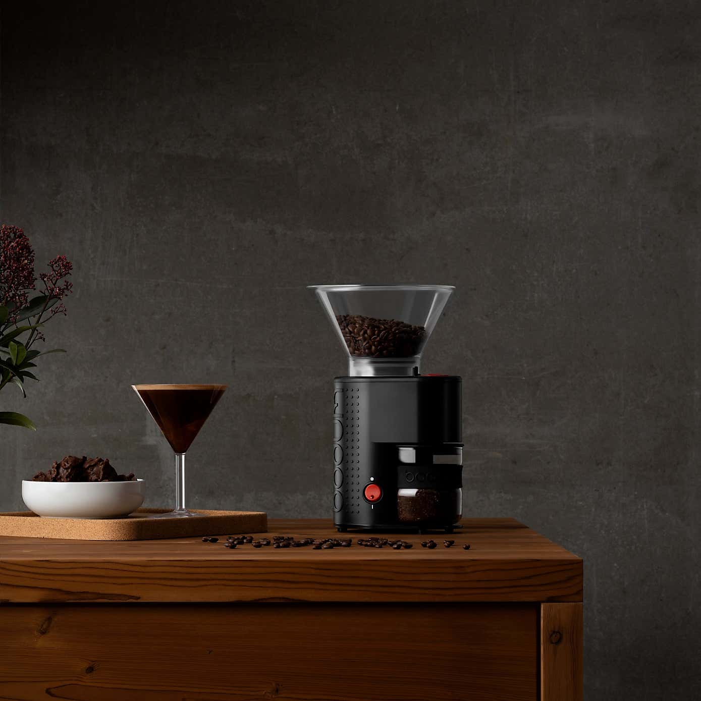 Bodum Bistro Black Electric Coffee Grinder