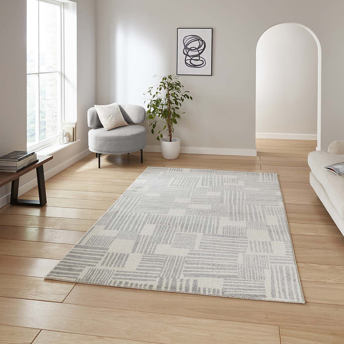 Catherine Lansfield Blocks Rug