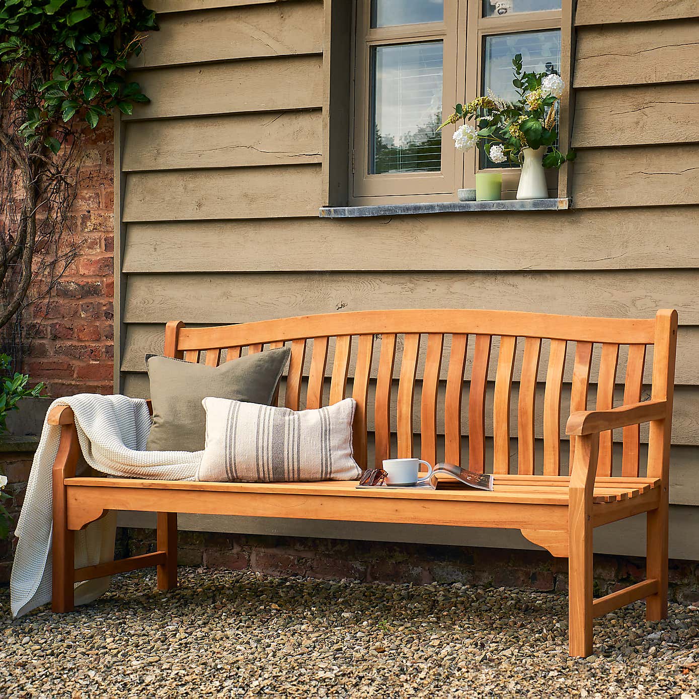 Kingsbury Large Outdoor Bench