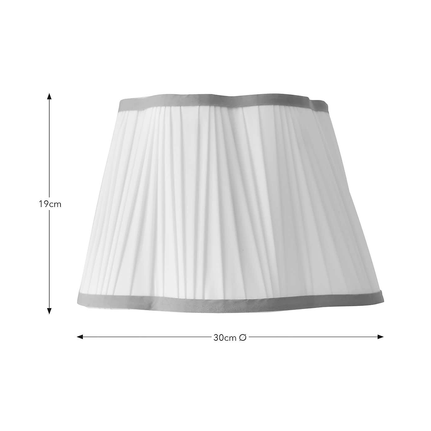Charming Pleated Easy Fit Lamp Shade