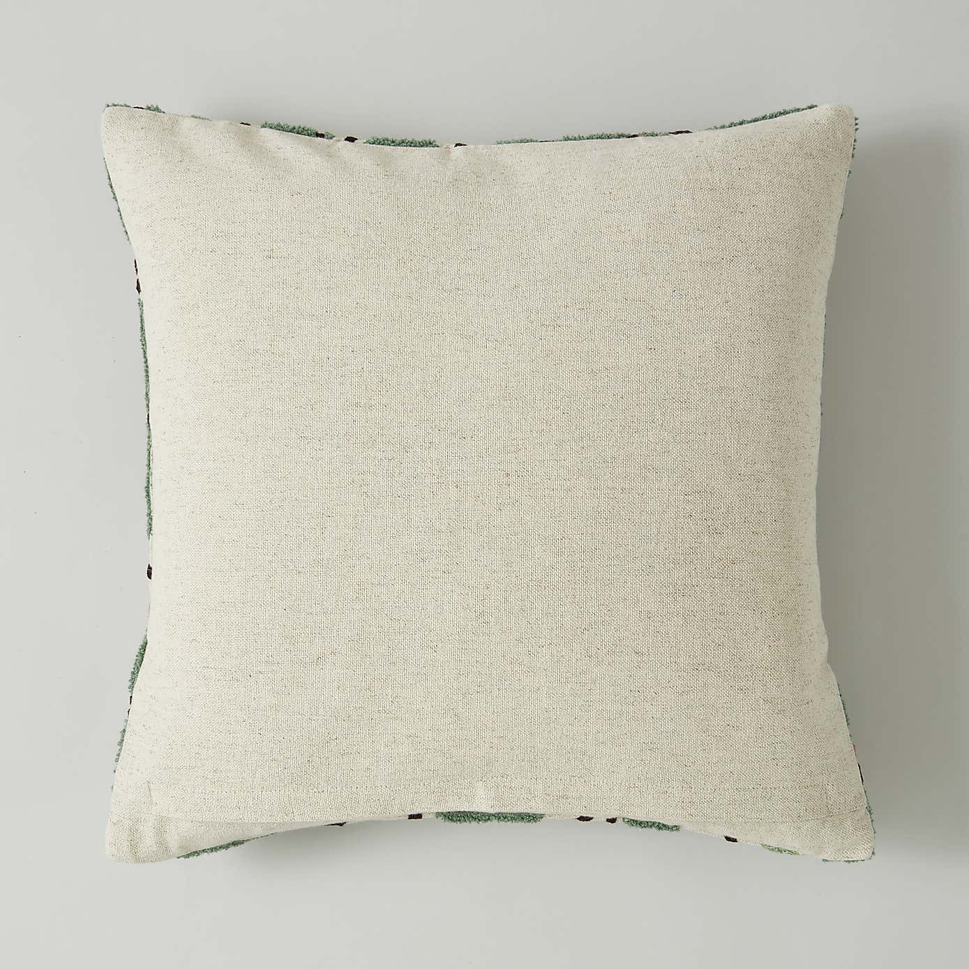 Crewel Work Floral Cushion