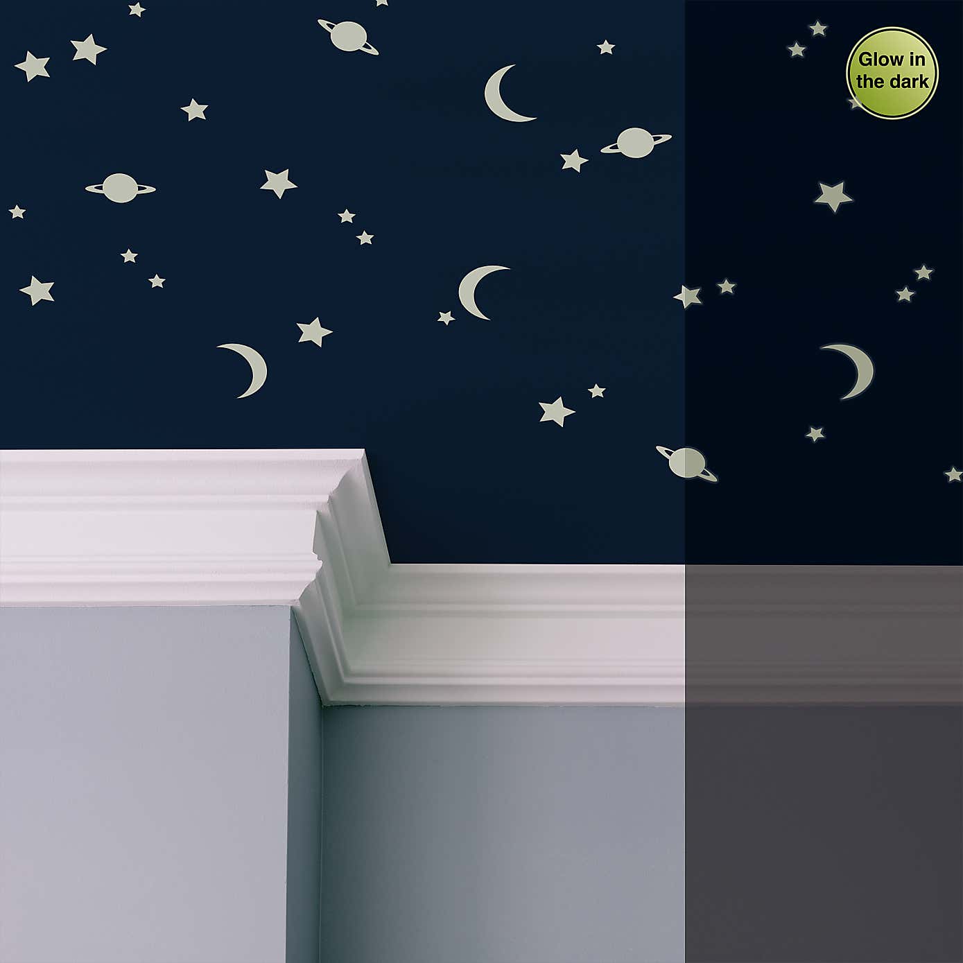 Glow in the Dark Star Wall Stickers