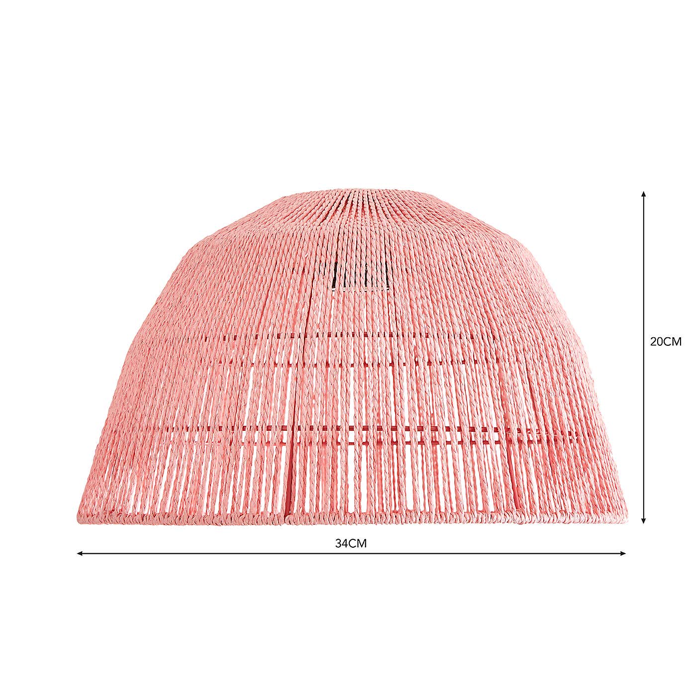 Kabir Pink String Easy Fit Pendant Shade