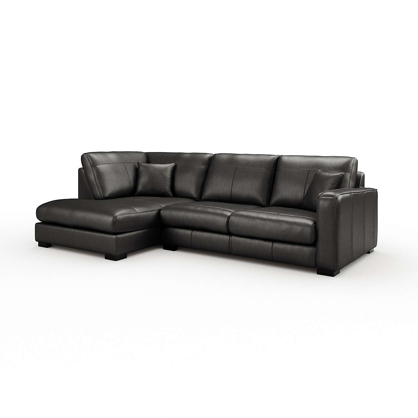 Carson Vintage Leather Large Corner Chaise Sofa