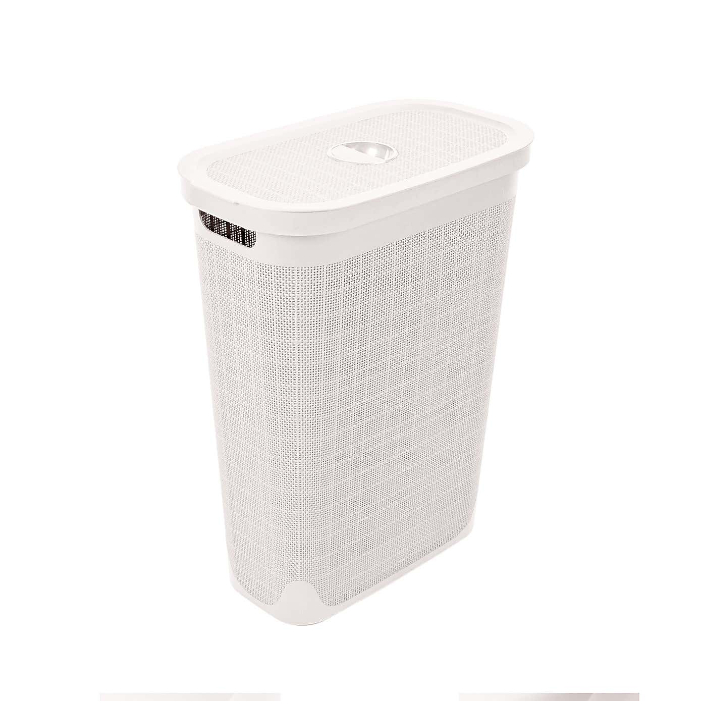 Addis Hessian 40L Slim Laundry Hamper