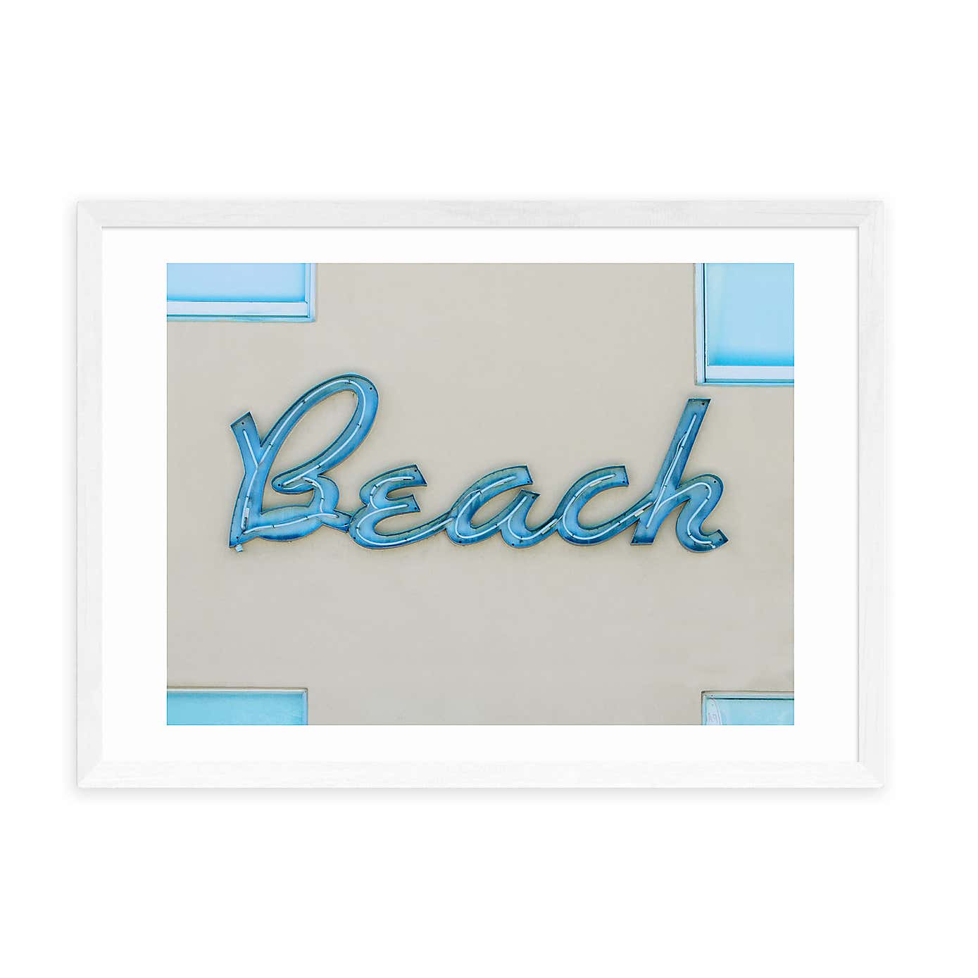 East End Prints Beach Print by Capricorn Press