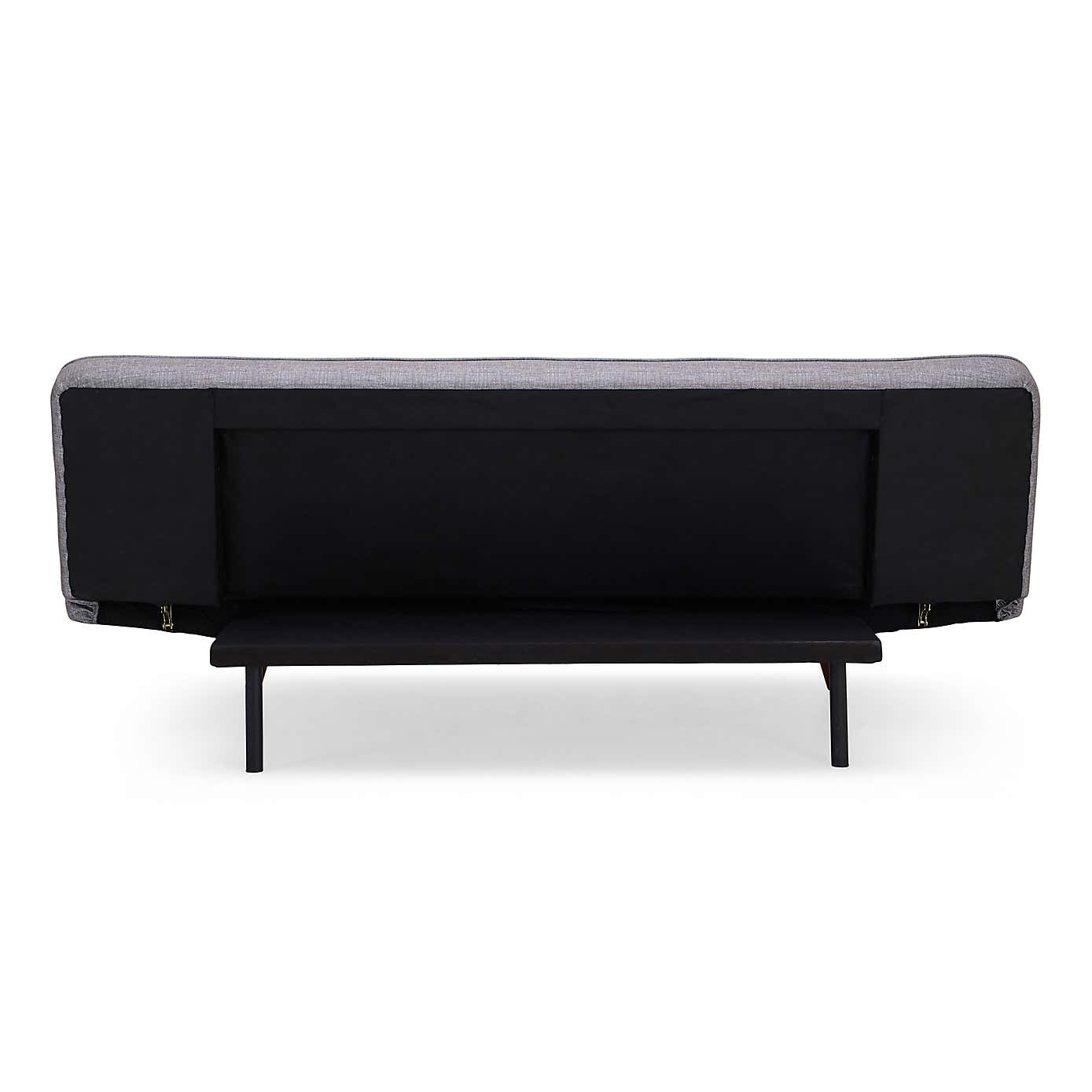 Xander Colour Pop Clic Clac Grey Double Sofa Bed