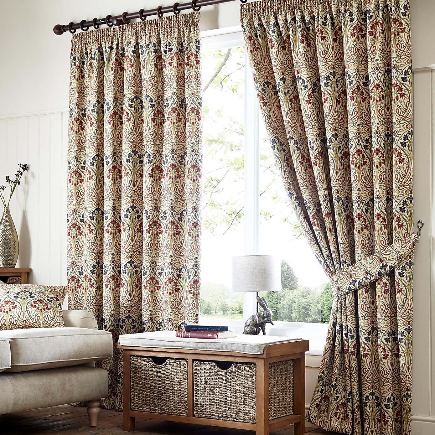 Lucetta Pencil Pleat Curtains