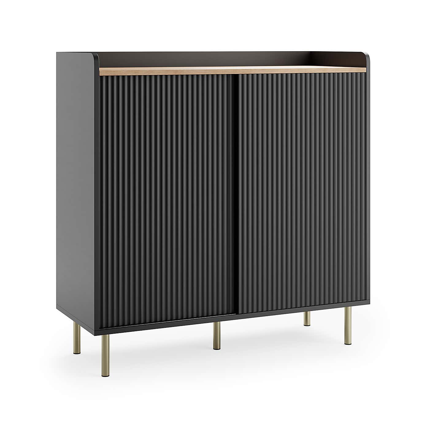 Georgi Small Sideboard Black