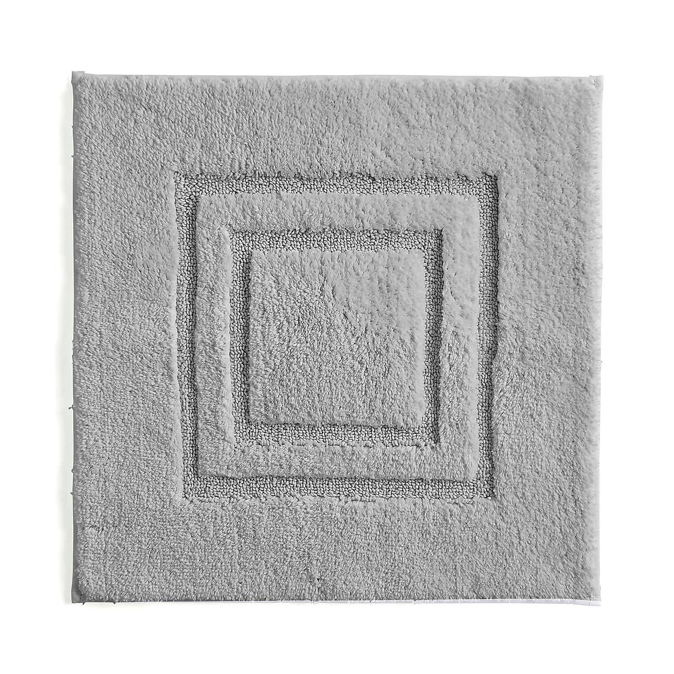 Luxury Cotton Non-Slip Shower Mat