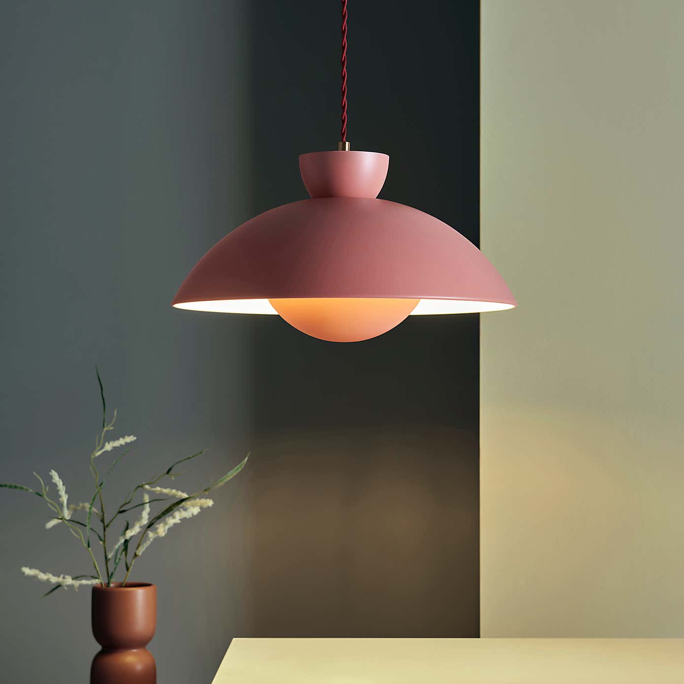 Elements Levi Metal Easy Fit Pendant Shade