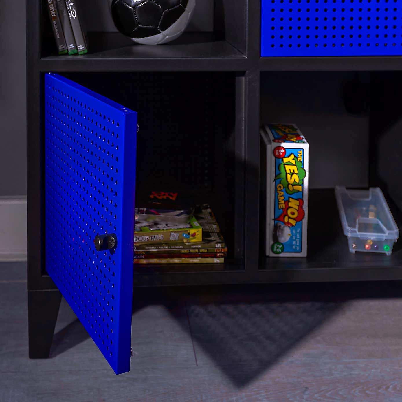 X Rocker Mesh Tek 6 Cube Storage Unit