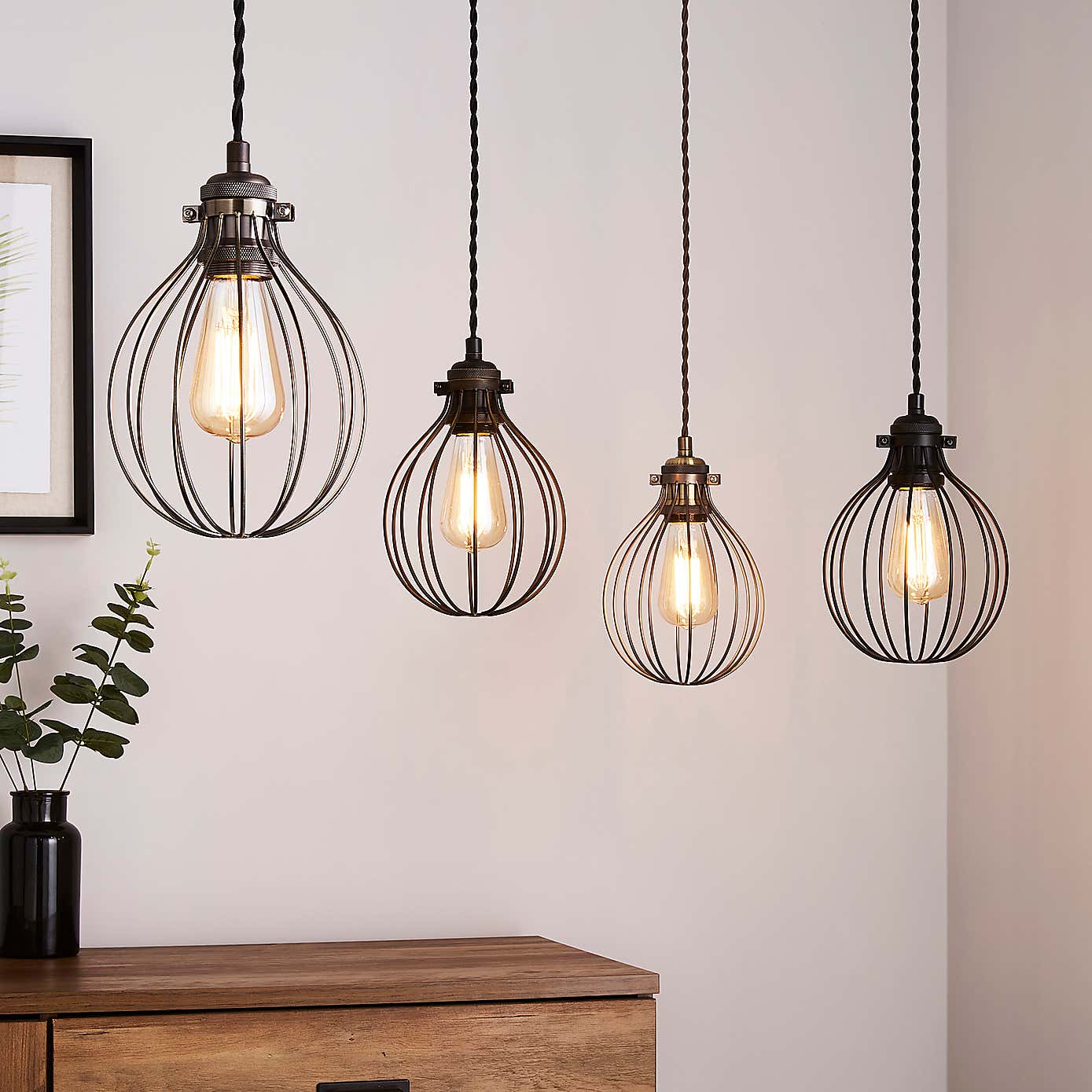 Charlie Industrial Bulb Cage