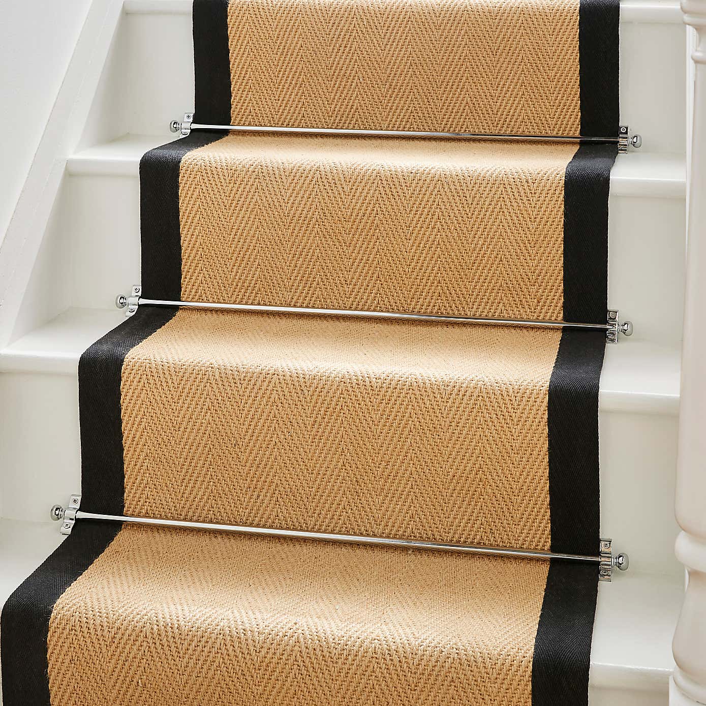 Polished Brass Stair Rod Ball Finials