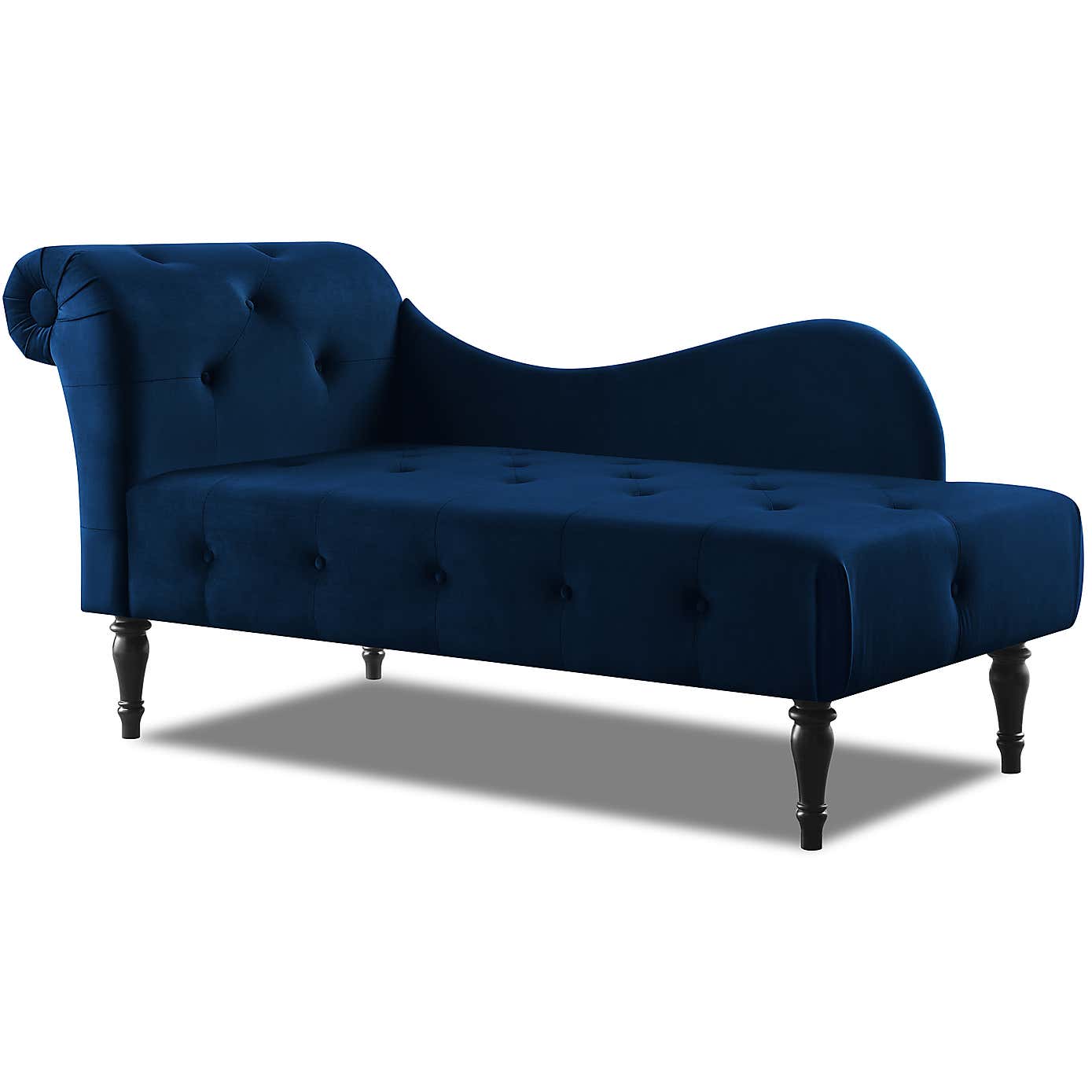 Wisteria Velvet Chaise Lounge