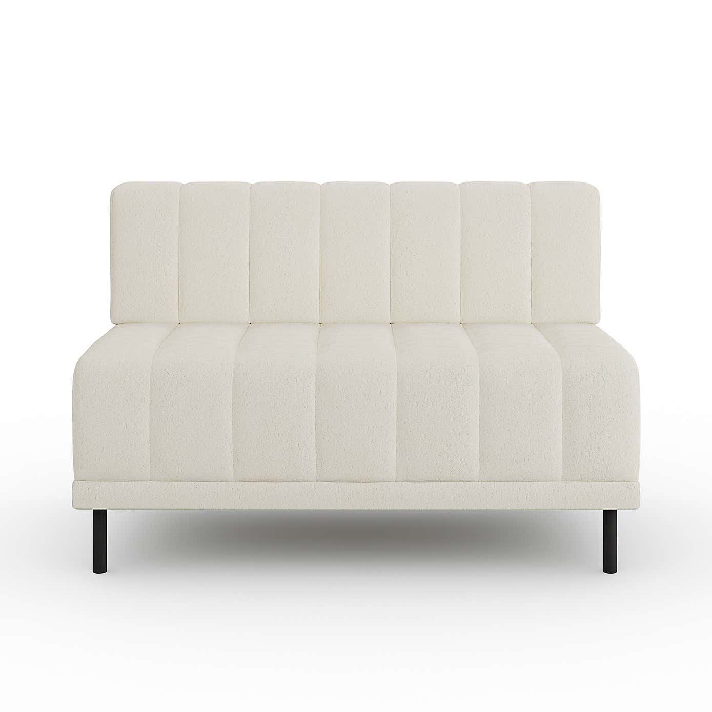 Amali Long Dining Bench, Boucle