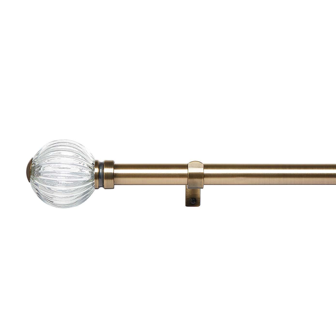 Allexton Extendable Eyelet Curtain Pole 25/28mm