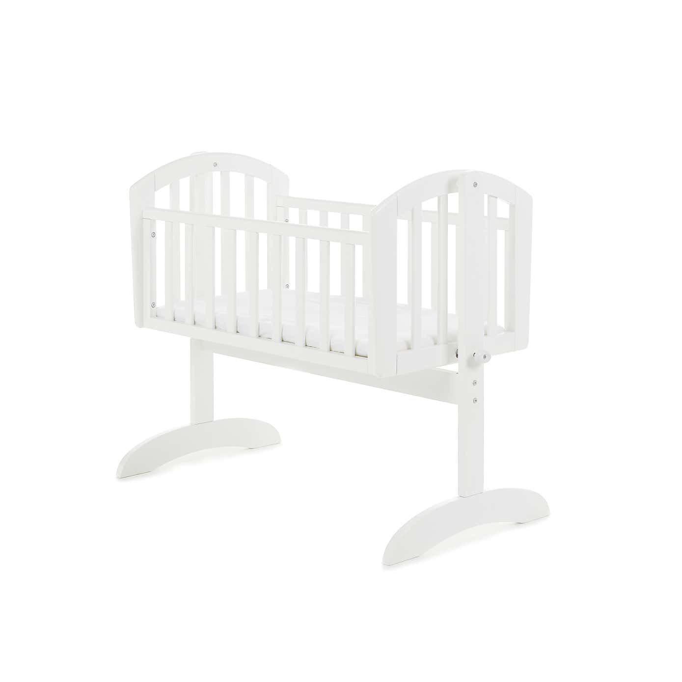 OBaby Sophie Swinging Crib, Pine