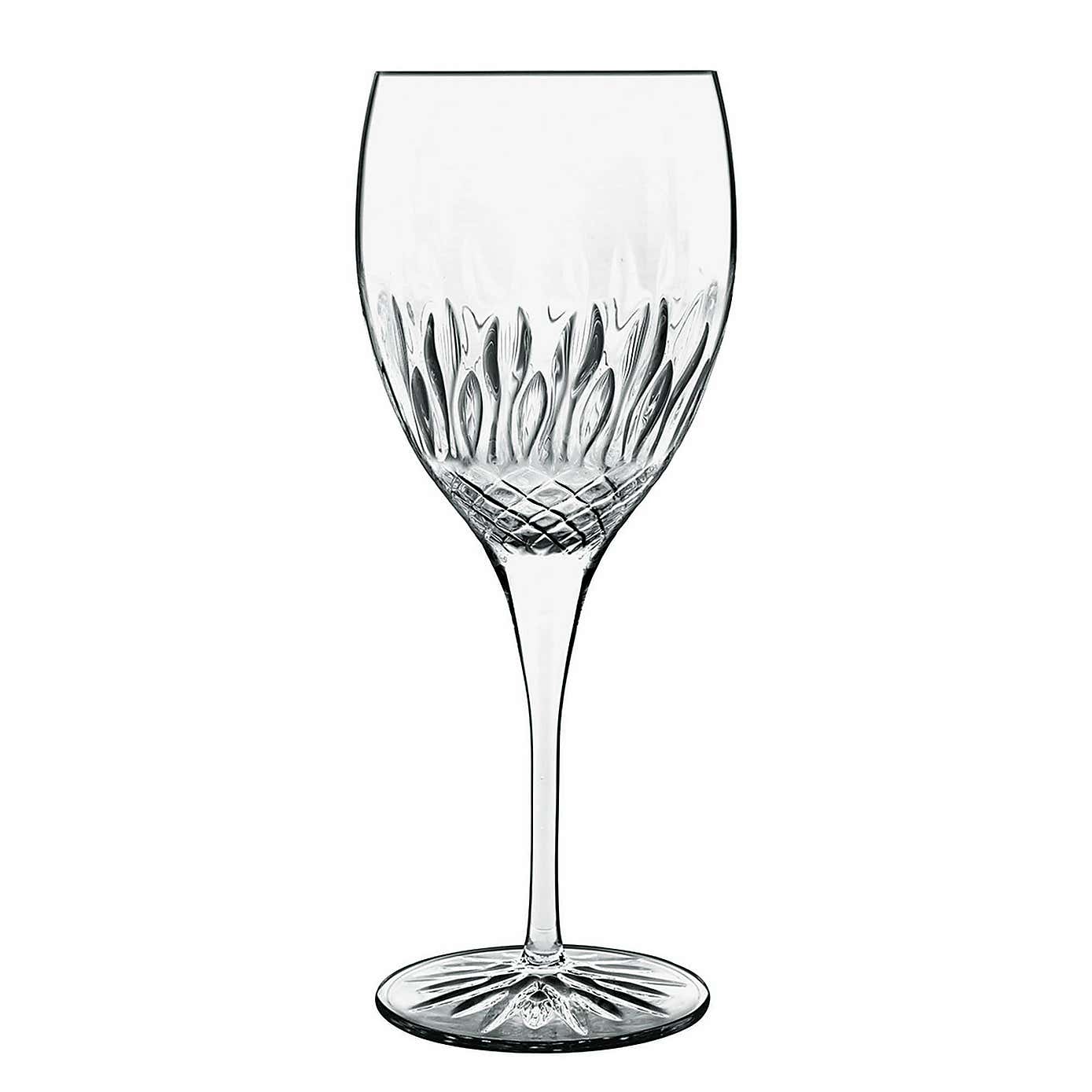 Luigi Bormioli Diamante Set of 4 Chianti Glasses