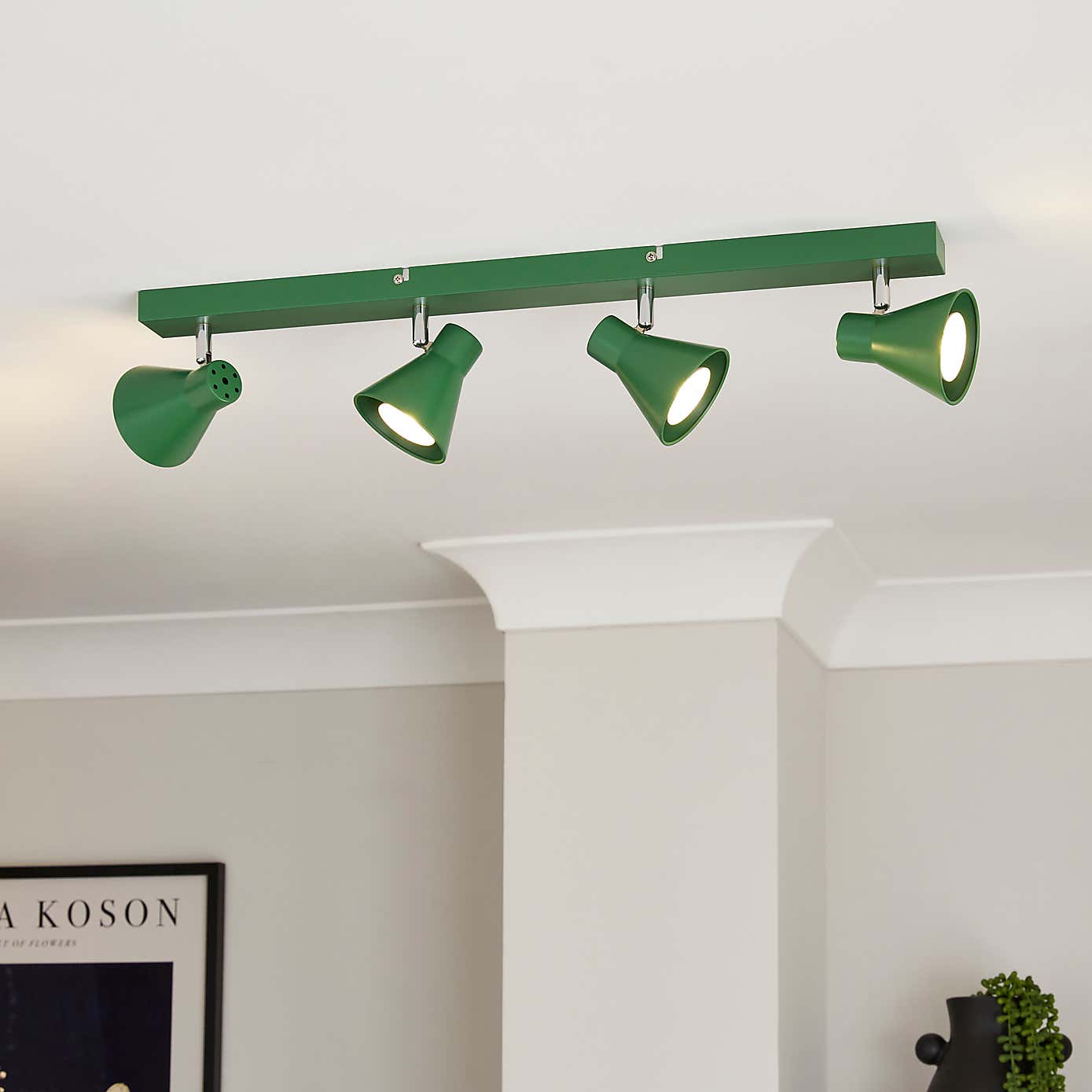 Elements Briggs 4 Light Adjustable Spotlight